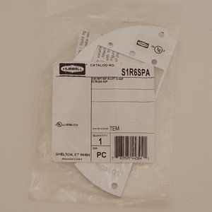 Hubbell Fire Rated Poke Through 6" Sub Plate 50% Left Side 3 Openings